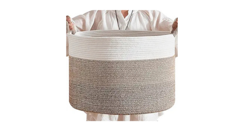 Cotton Rope Storage Basket 22×14.2″