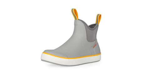 Men’s Deck Boots; Slip on Neoprene