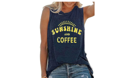 Summer Tee “Sunshine & Coffee”