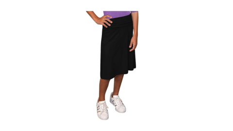 Casual Girls Skirt w/Foldover waist