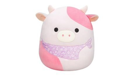 Squishmallow 14″ Light Pink Cow
