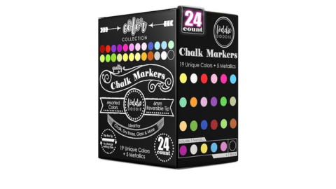 Loddie Doddie Liquid Chalk Markers 24 Pack