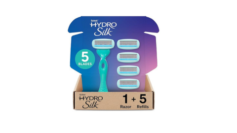 Schick Hydro Silk Sensistive Razor Plus 5 Refills