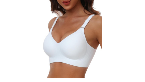 Seamless Full Coverage Wireless Soft Bra
